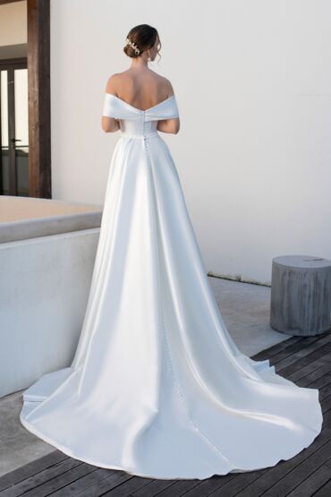 Fit and Flare Brautkleid 10346 von A Bela Noiva