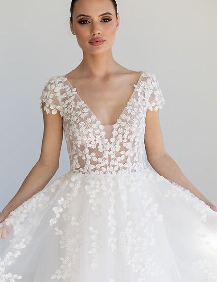 A-Linie Brautkleid Joanna von Abby Waits