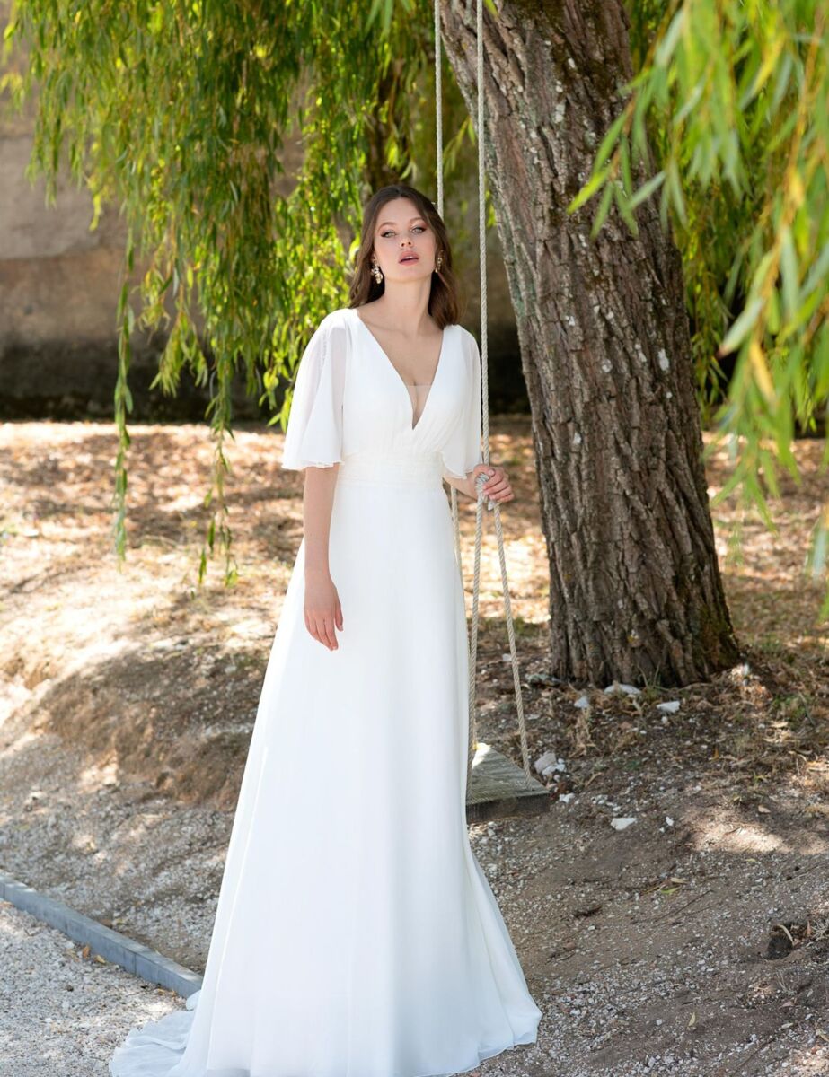 A-Linie Brautkleid 1703 von A Bela Noiva