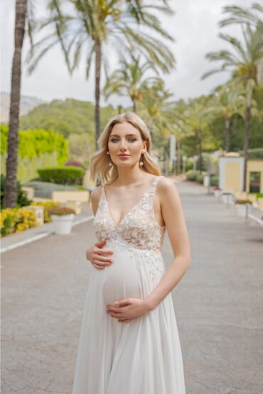 Maternity Brautkleid BS527 von Fashion Queen