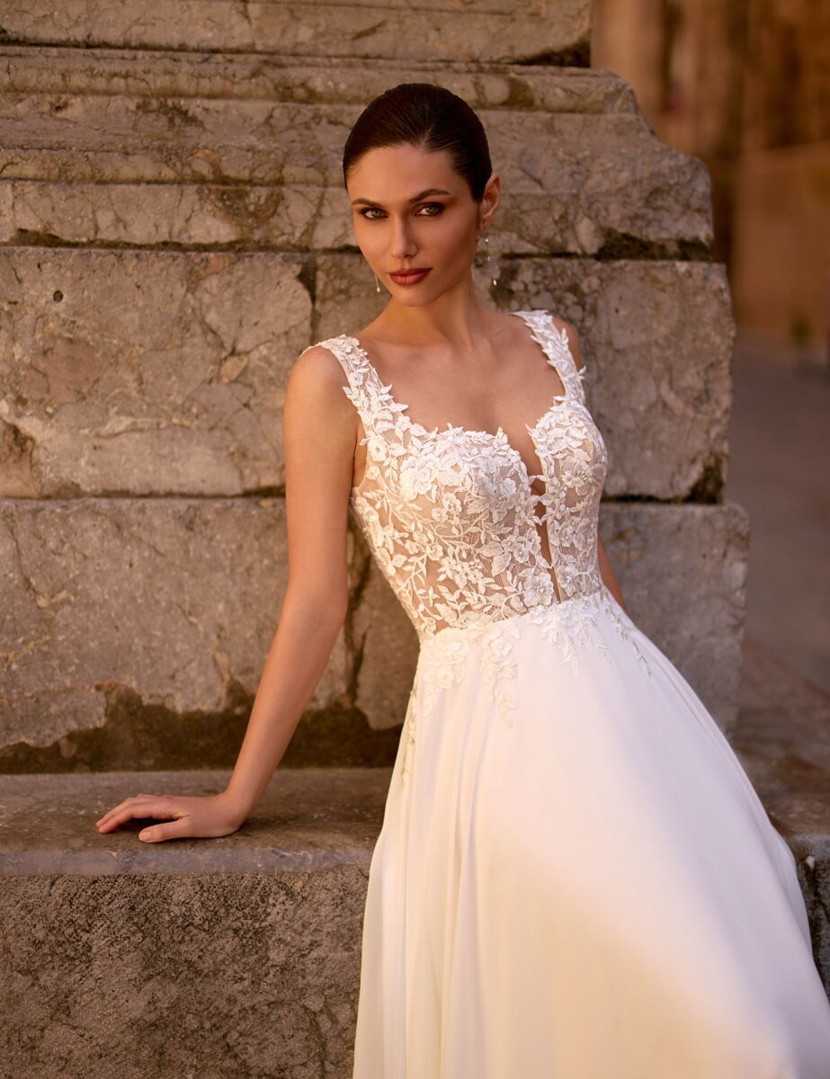 A-Linie Brautkleid EB0311 von Ellebeline