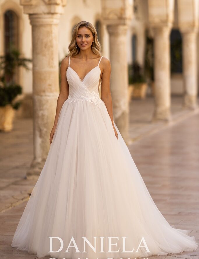 0015 A-Linien Kleid von Monica Loretti