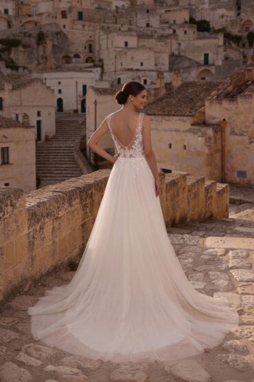 A-Linie Brautkleid 8407 von Monica Loretti