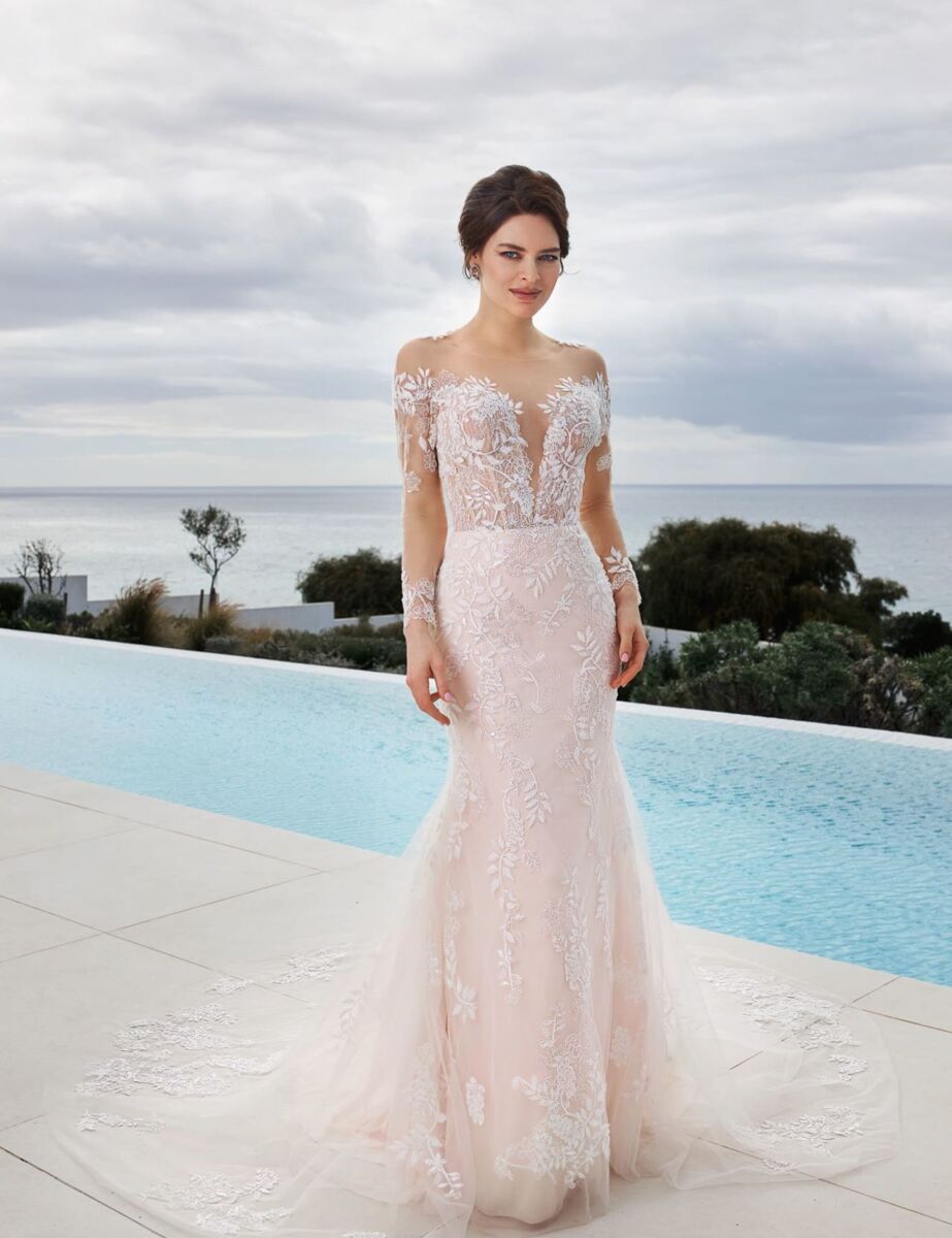Fit and Flare Brautkleid PU-22512 von Très Chic