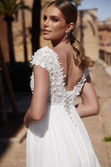 Maternity-Brautkleid Chiffon von Bianco Evento