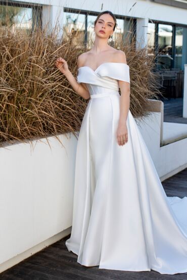 Fit and Flare Brautkleid 10346 von A Bela Noiva