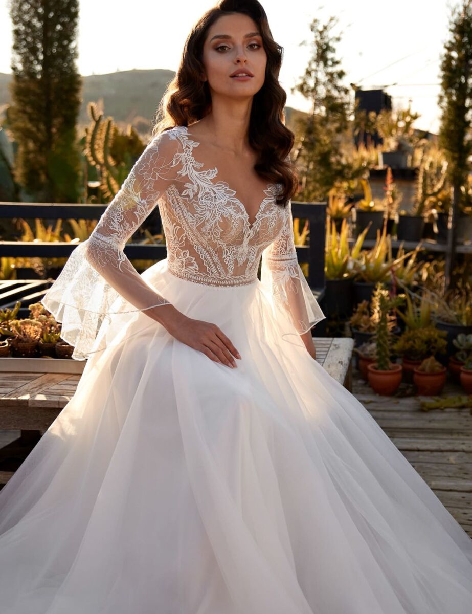 A-Linie Brautkleid „Giovanna“ von Libelle