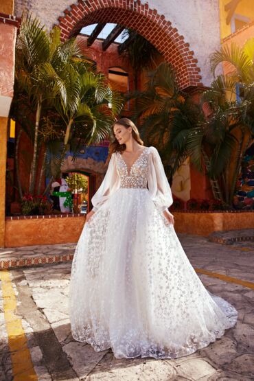 A-Linie Brautkleid „Hiba“ von Libelle