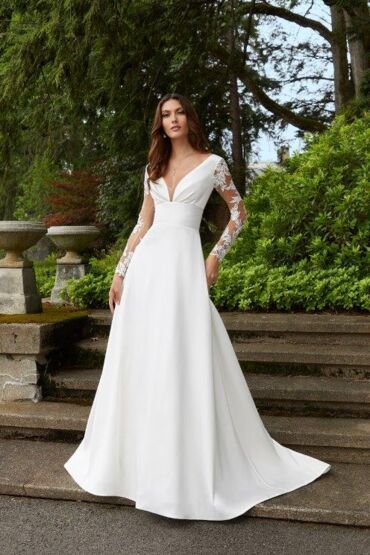 A-Linie Brautkleid 5960 von Morilee Blu