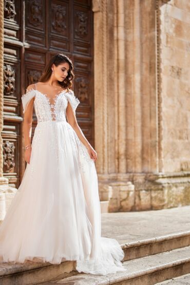 A-Linie Brautkleid MTL-24224 von Très Chic