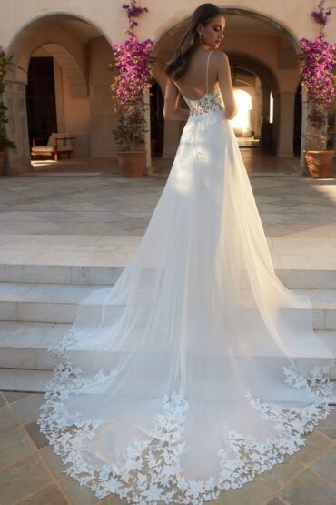 Kleid Chiffon von Bianco Evento