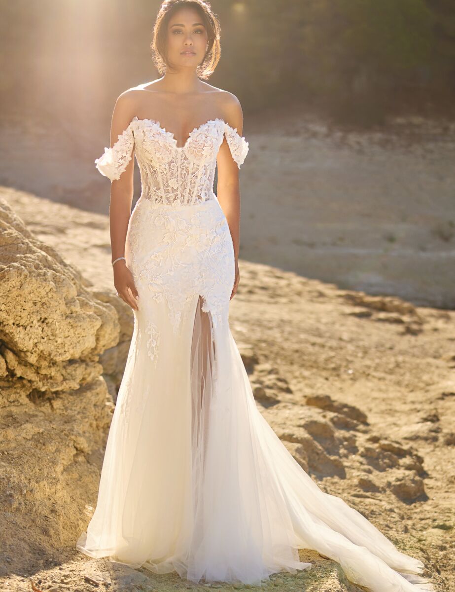 Fit and Flare Brautkleid PU-26511 von Très Chic