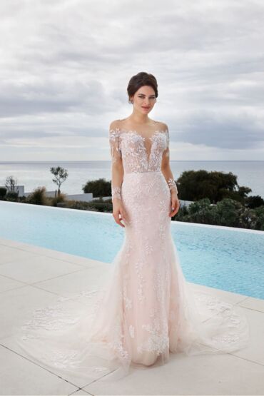 Fit and Flare Brautkleid PU-22512 von Très Chic