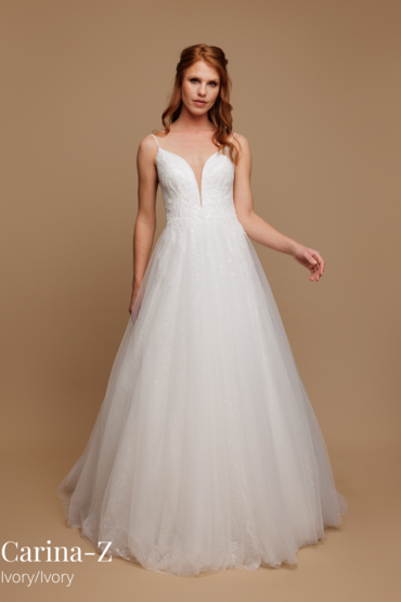 A-Linie Brautkleid „Carina - Z“ von Herve Paris