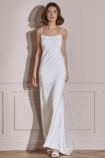 A-Linie Brautkleid 08-4675-CR von Lilly