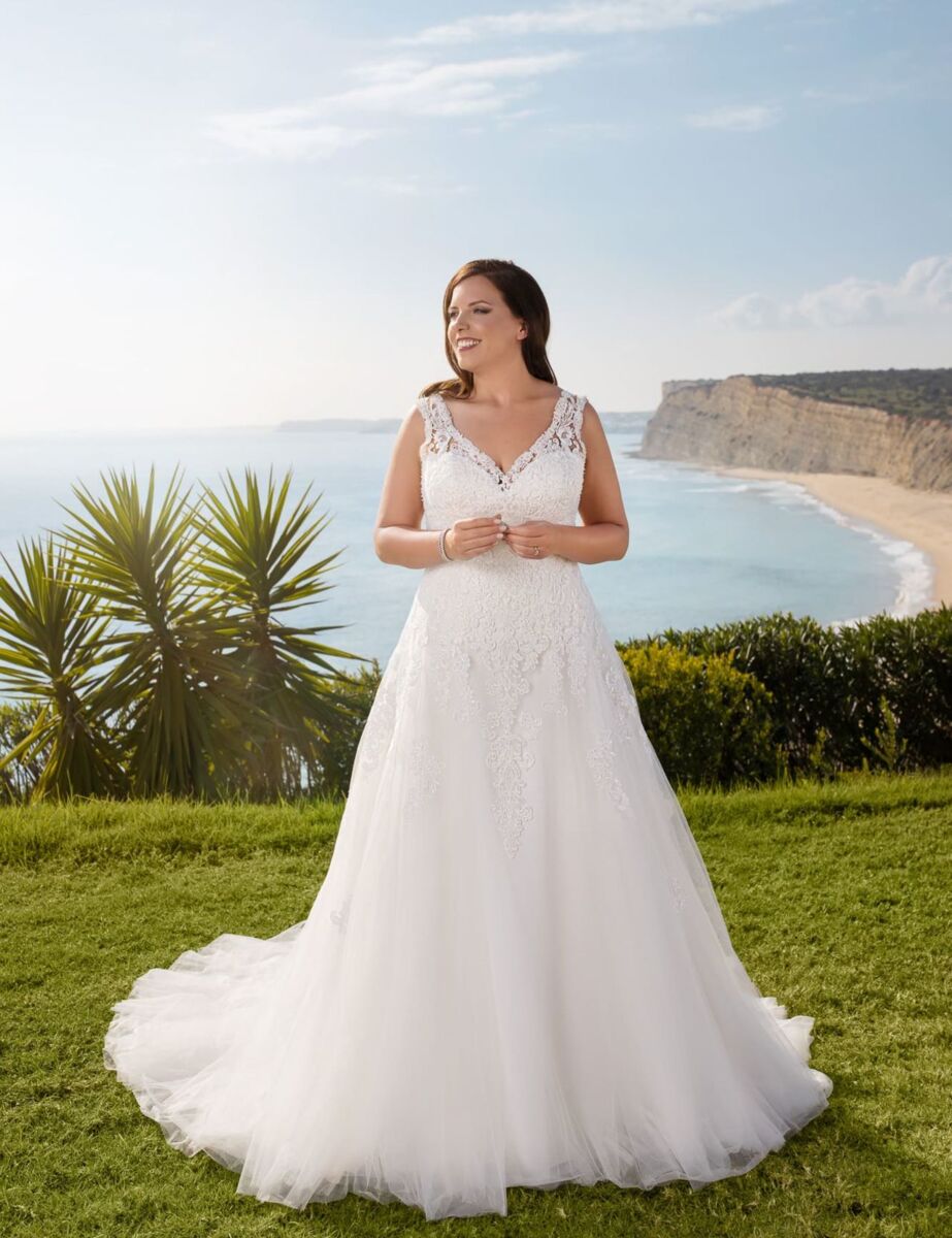 A-Linie Brautkleid ME-21315 von Très Chic