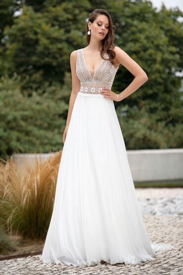 A-Linie Brautkleid 1710 von A Bela Noiva