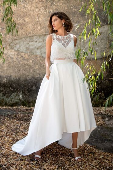 Prinzessin Brautkleid 1753 von A Bela Noiva