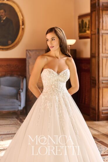 Prinzessin Brautkleid 8357 von Monica Loretti