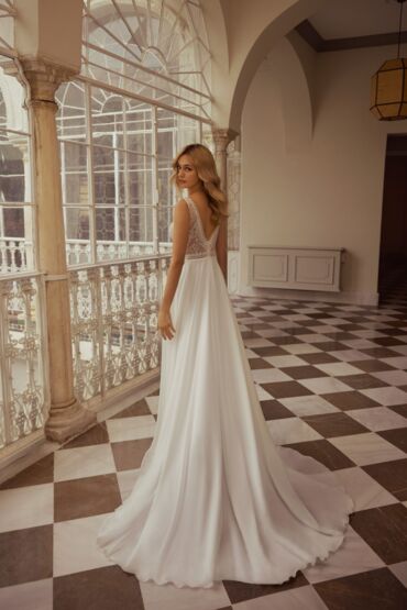 A-Linie Brautkleid „Jamie“ von Libelle
