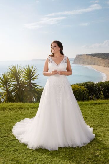 A-Linie Brautkleid ME-21315 von Très Chic