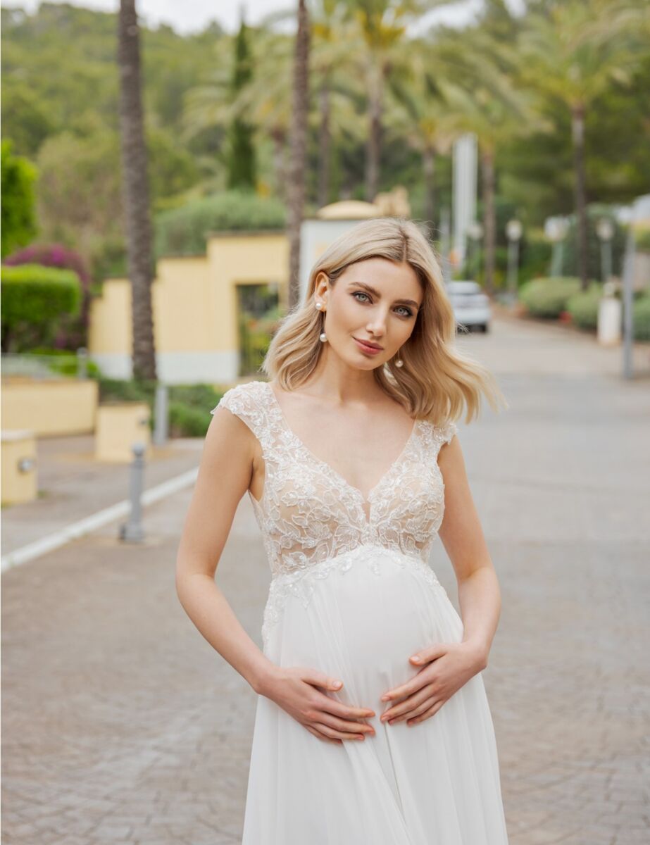 Maternity Brautkleid BS529 von Fashion Queen