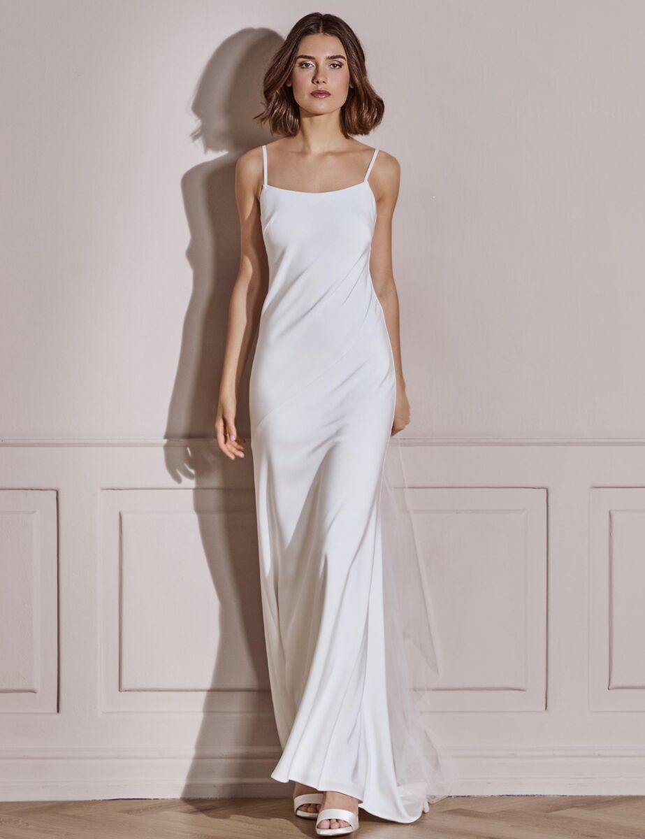 A-Linie Brautkleid 08-4675-CR von Lilly