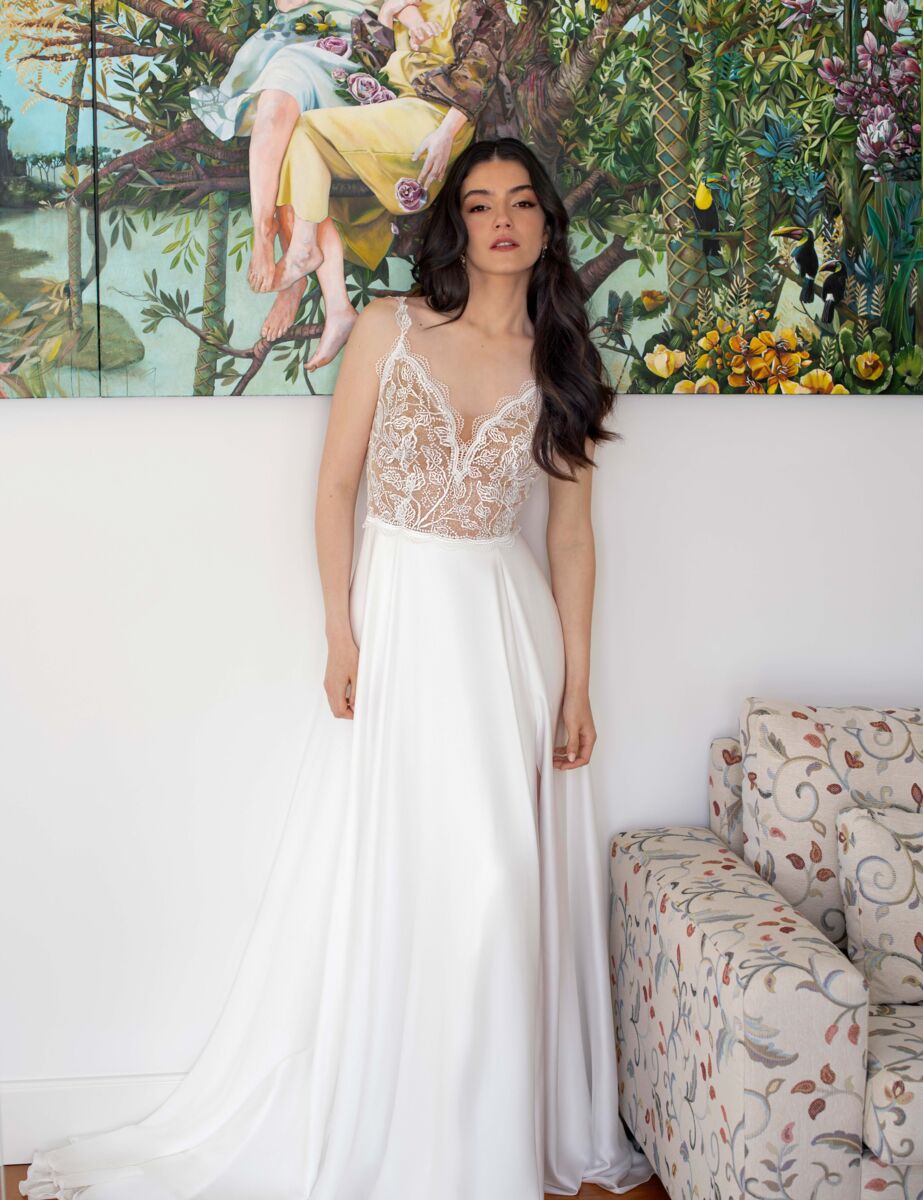 A-Linie Brautkleid 10200 von A Bela Noiva