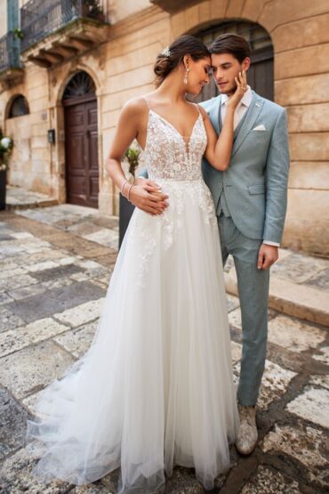 A-Linie Brautkleid MTL-24108 von Très Chic