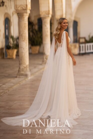6419 A-Linien Kleid von Monica Loretti