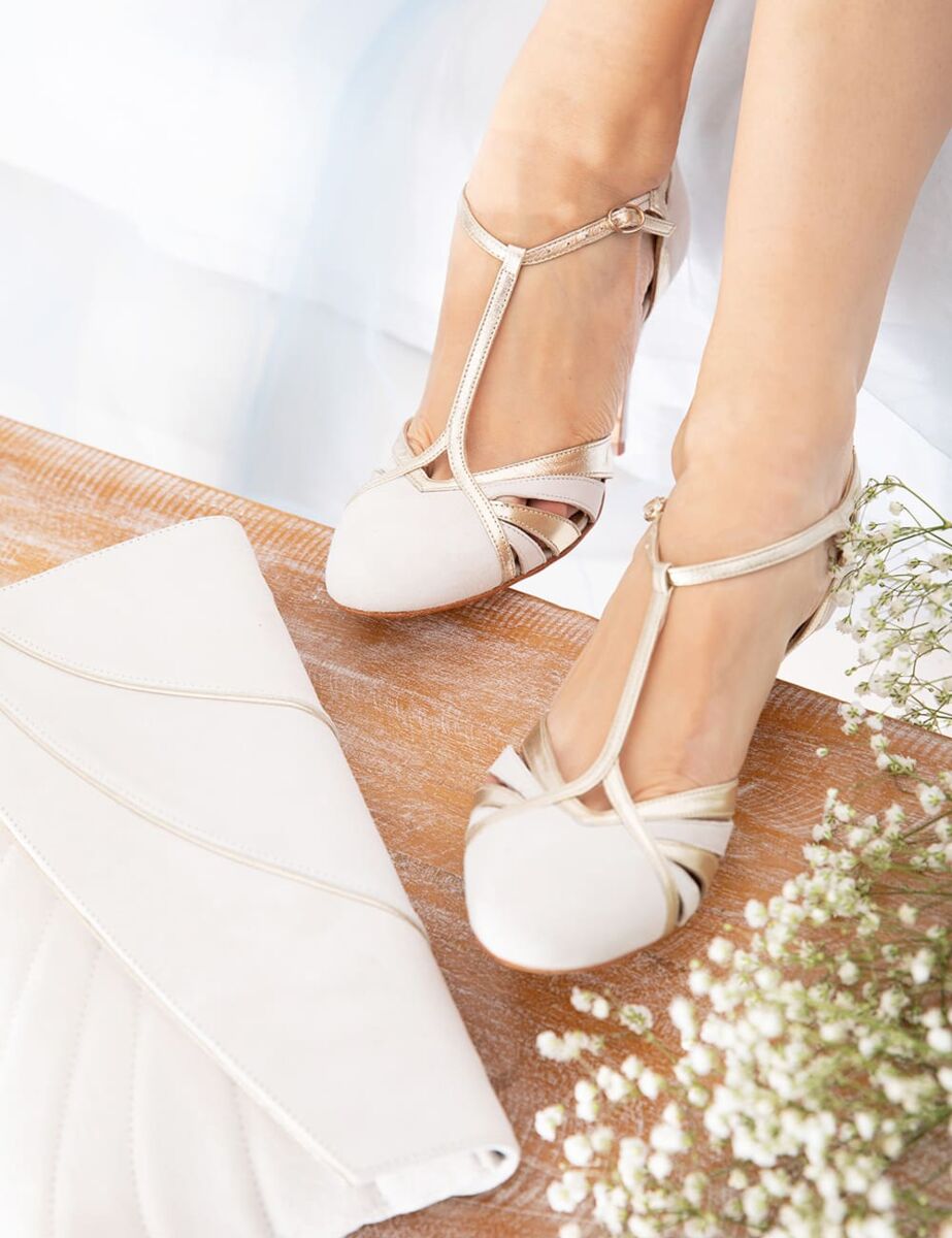 Schuhe Paloma Ivory von Rachel Simpson