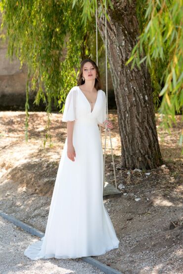 A-Linie Brautkleid 1703 von A Bela Noiva