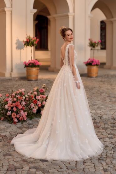 Prinzessin Brautkleid 1172 von Monica Loretti