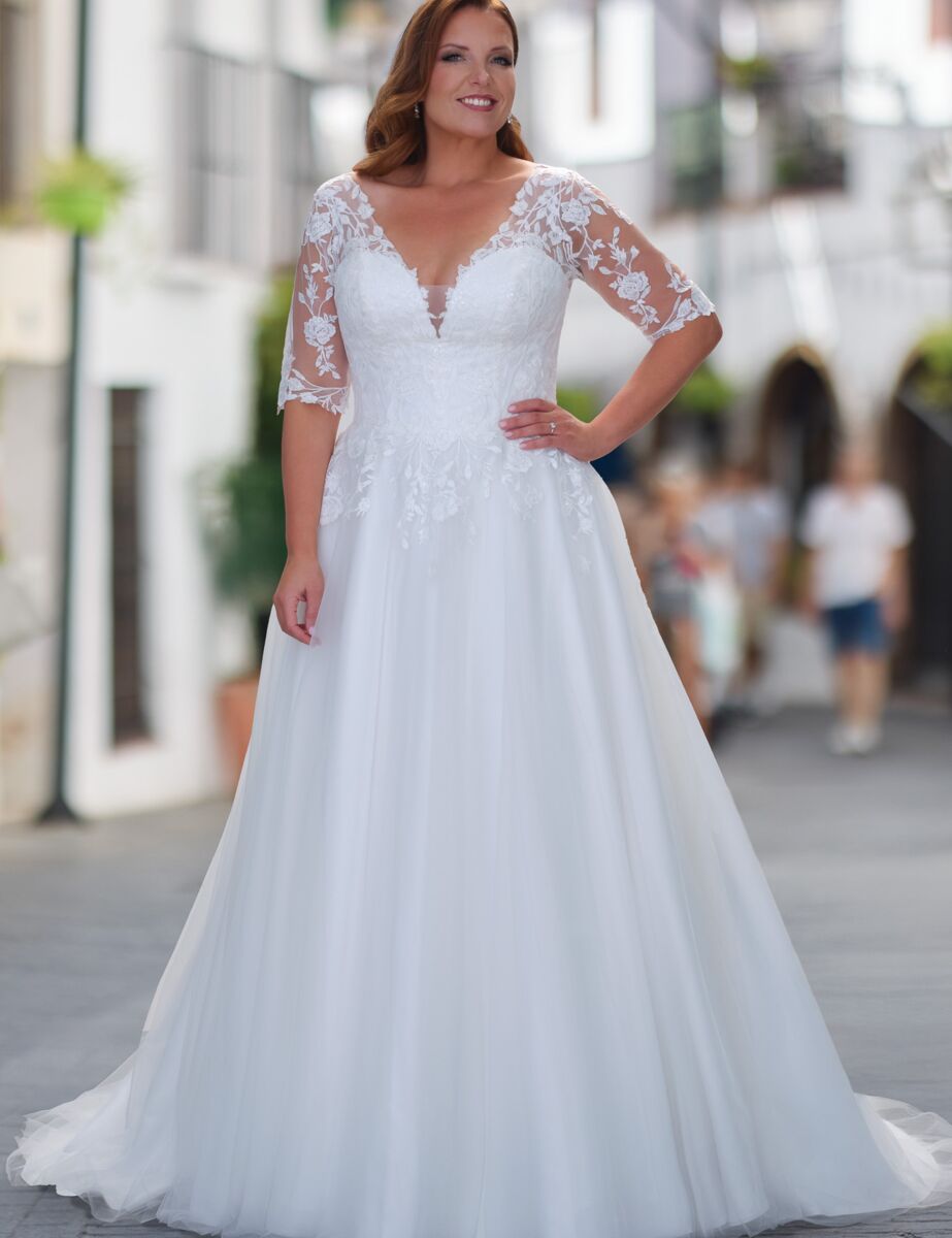 A-Linie Brautkleid ME-26335 von Très Chic