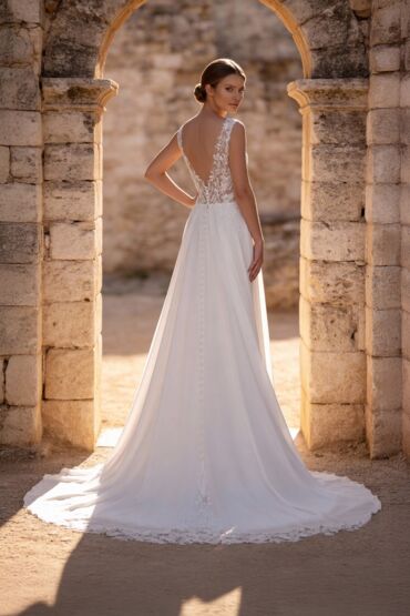 A-Linie Brautkleid 6510 von Monica Loretti