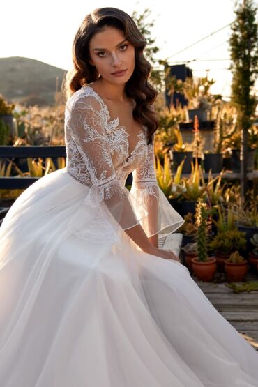 A-Linie Brautkleid „Giovanna“ von Libelle