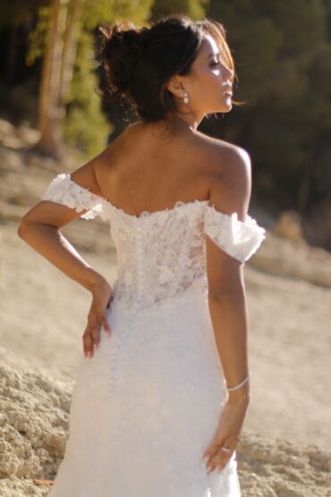 Fit and Flare Brautkleid PU-26511 von Très Chic